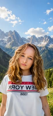 Girl With nature