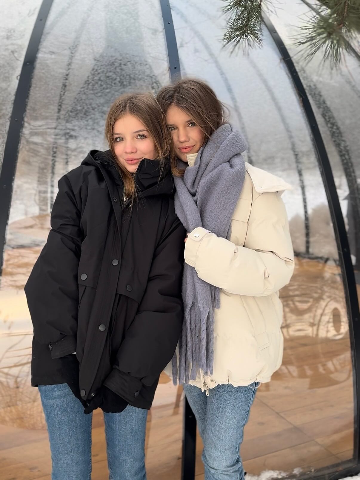 Запомни этот миг ✨ #wintertime #winter #atmosphere #sisters #sister