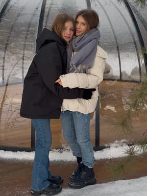 Запомни этот миг ✨ #wintertime #winter #atmosphere #sisters #sister