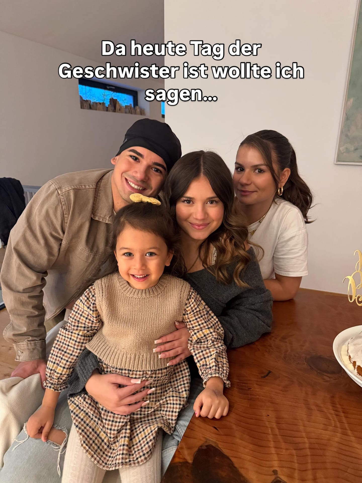 Ps heute ist nicht Tag der Geschwister, denn er sollte jeden Tag sein ❤️