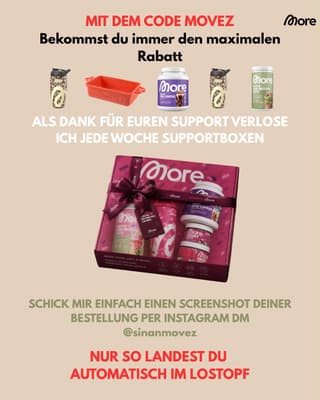 Anzeige: Ihr wollte einen MORE GUTSCHEIN gewinnen? 😍✨ Einfach nur mir folgen und das Bild LIKEN und kommentieren das wars schon!! 😍💪🏽 (doppelte…