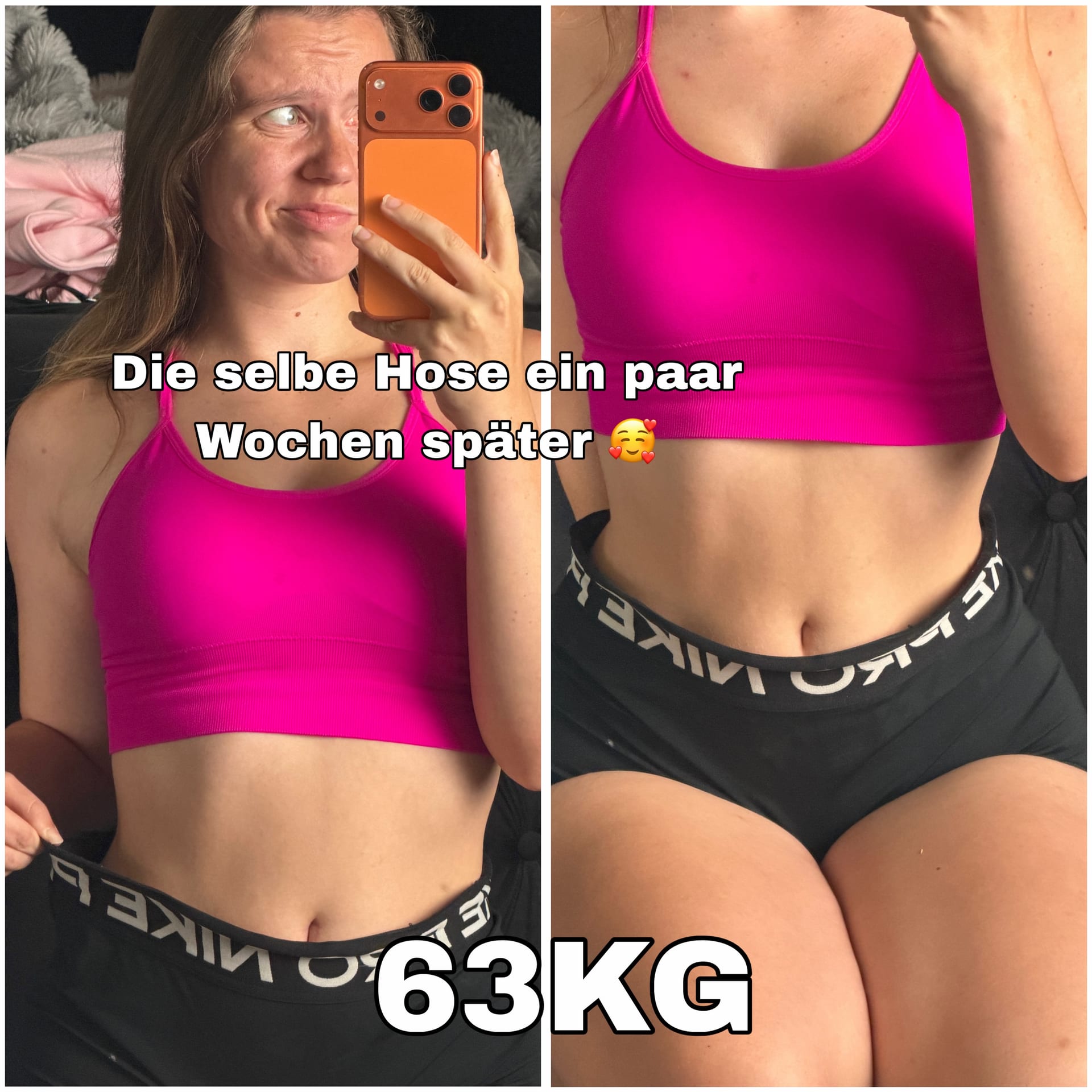 War ich unzufrieden mit meinem Körper, definitiv! Hört sich blöd an, aber ich wusste einfach nicht was ich tun sollte, weil ich egal was ich gemacht…
