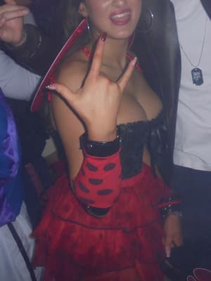 cute costume and awful pics xx