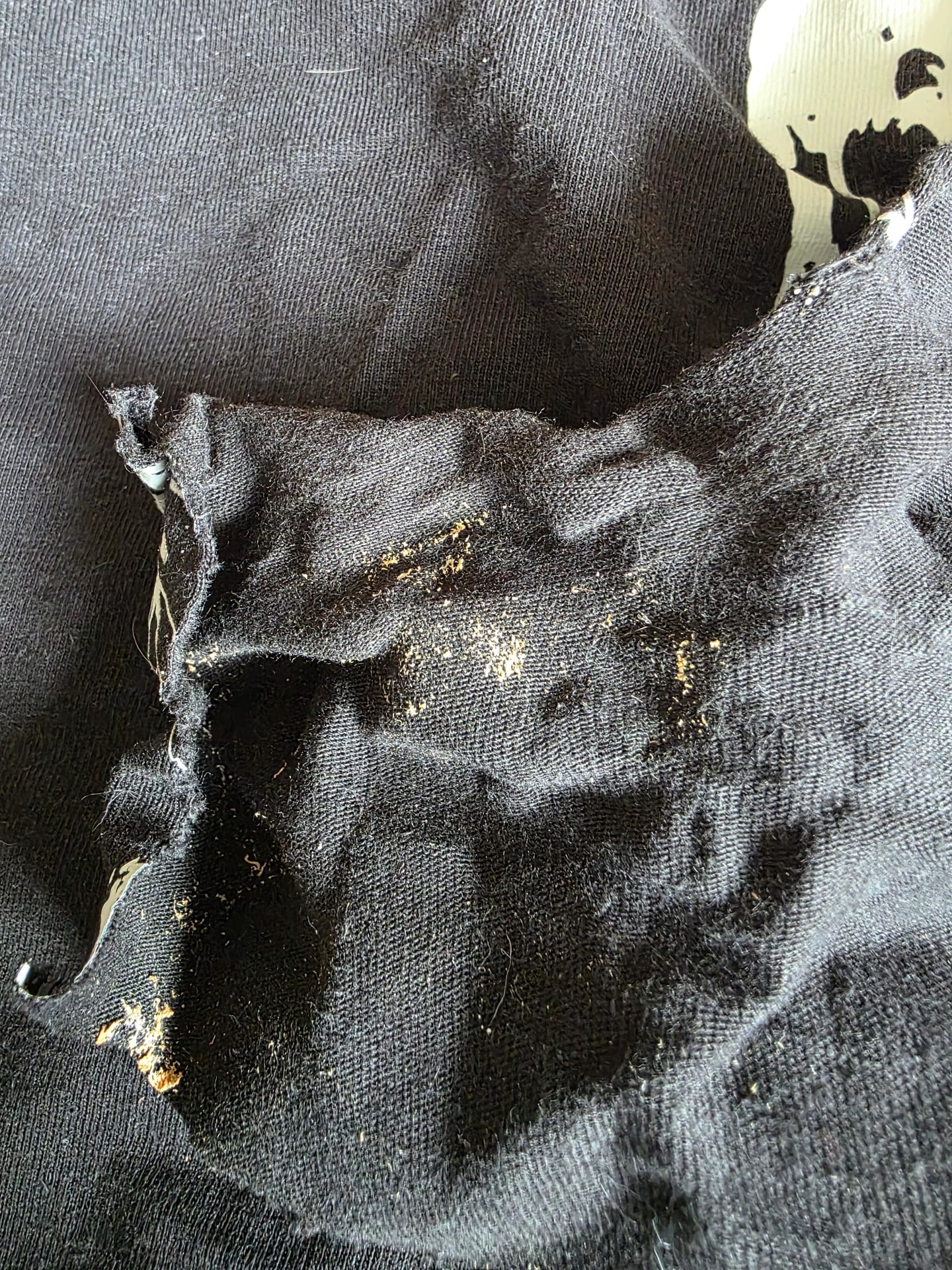 Ripped shirts