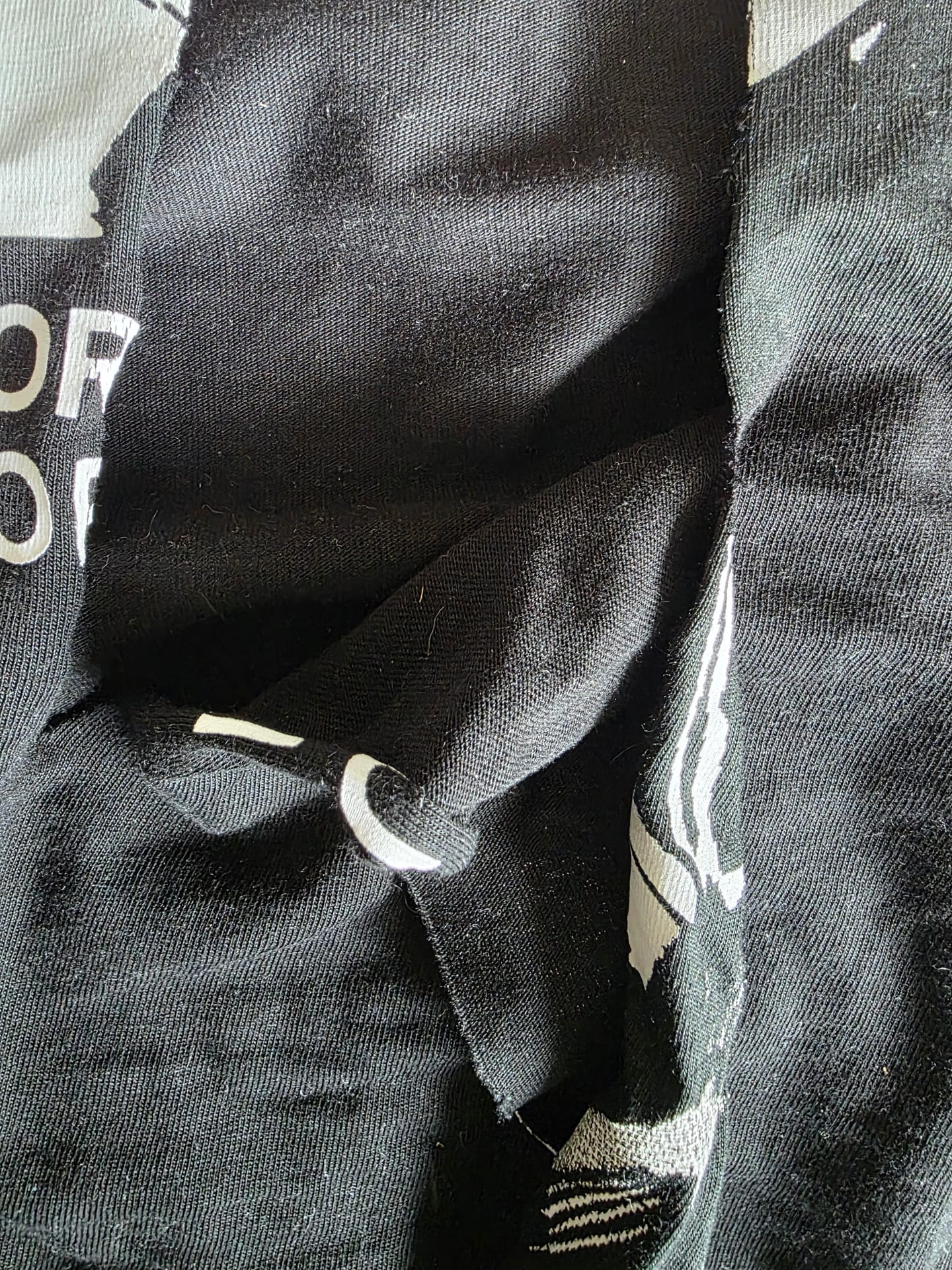 Ripped shirts