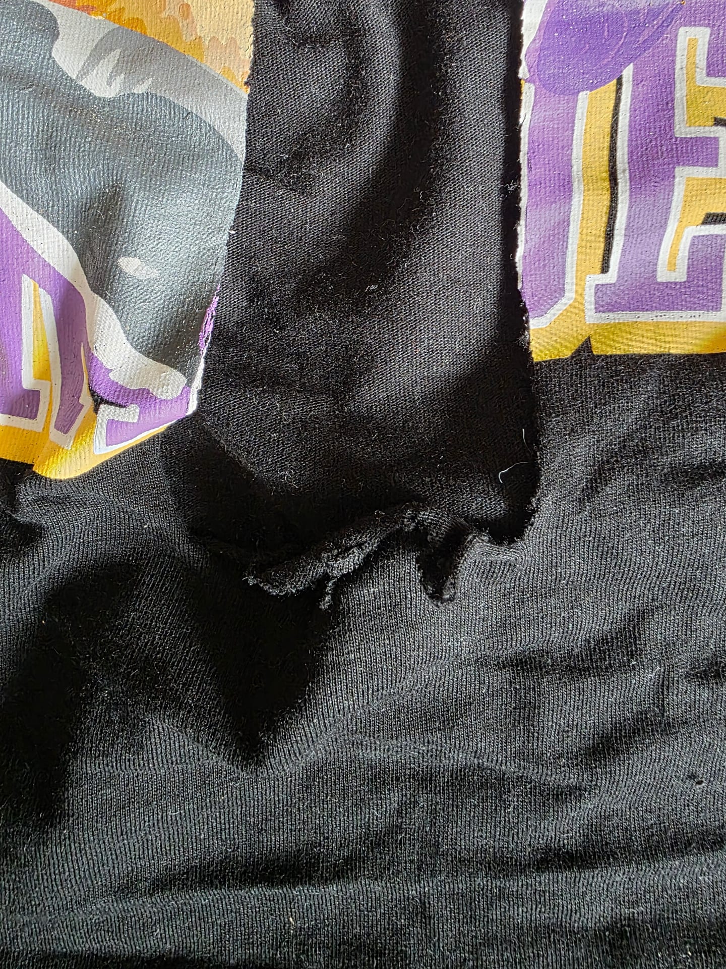 Ripped shirts